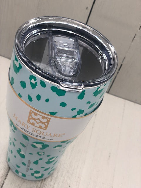 Cheetah Time - Large Curved Stainless Tumbler
