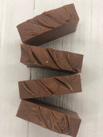 A brown soap bar.