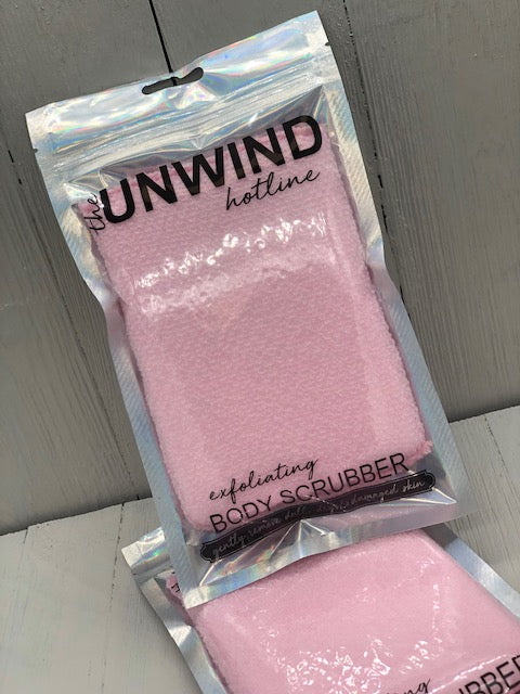 Exfoliating Body Scrubber - Pink