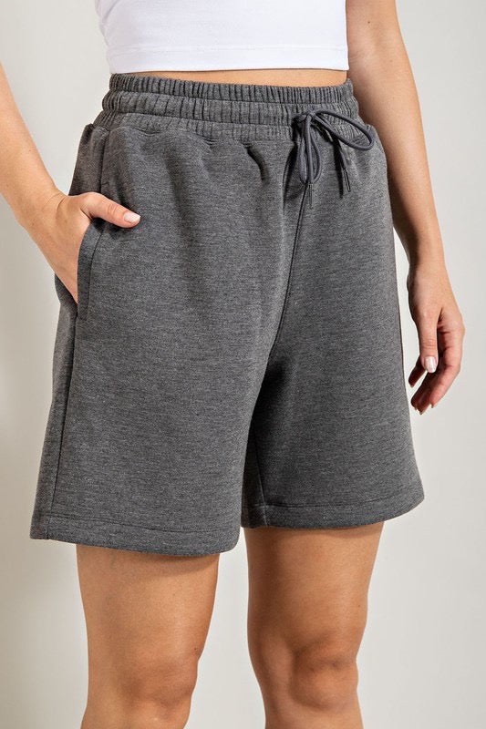 
            
                Load image into Gallery viewer, Charcoal Shorts with Pockets
            
        