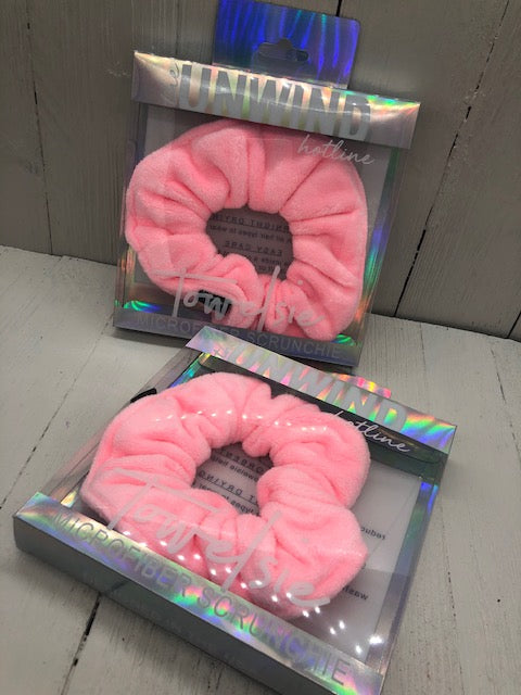 Light Pink Towelsie - Microfiber Scrunchie