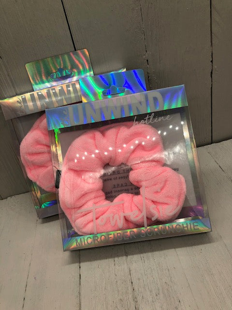 Light Pink Towelsie - Microfiber Scrunchie