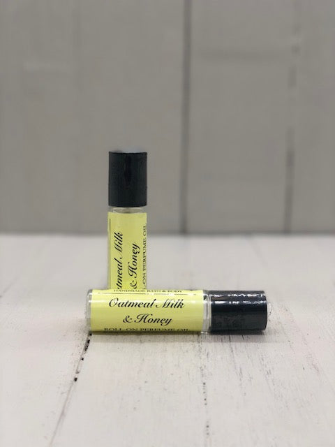 Oatmeal, Milk & Honey Roll-On Perfume Oils - 10ml