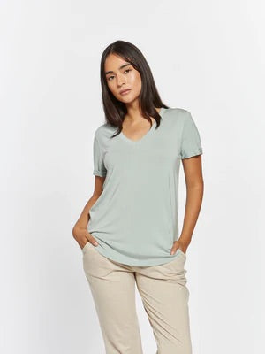 
            
                Load image into Gallery viewer, Lanelle Tee - Aqua Grey
            
        